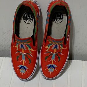 Teton Trade Co Artist Series Canvas Slip Ons Unisex